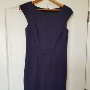 Ann Taylor Sleeveless Ponte Sheath Dress